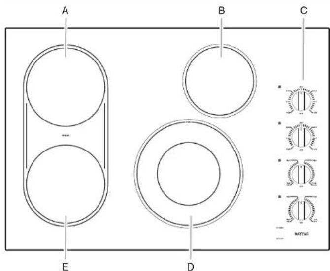 MAYTAG MEC8830HB - UTILISATION DE LA TABLE DE CUISSON - 3