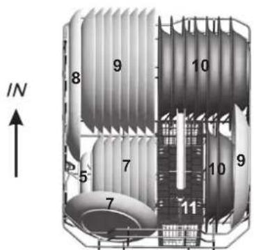 OK ODW 10026 A1 - EINSORTIEREN IN DEN UTEREN GESCHIRRKORB - 1
