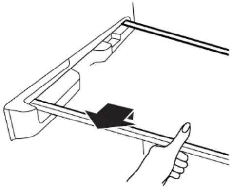 MAYTAG MZF34X16DW - Pour retirer et réinstaller une tablette : - 1