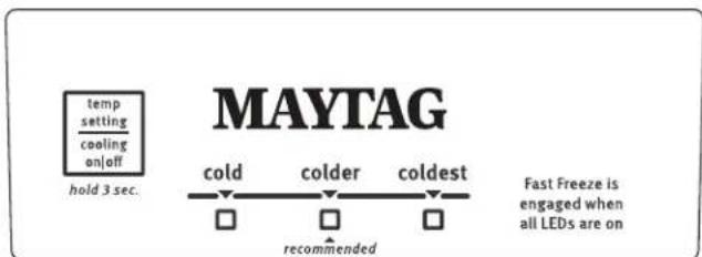 MAYTAG MZF34X16DW - Temperature Control - 1