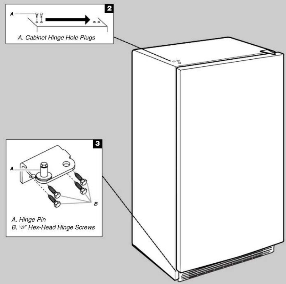 MAYTAG MZF34X16DW - Door Swing Reversal (optional) - 1
