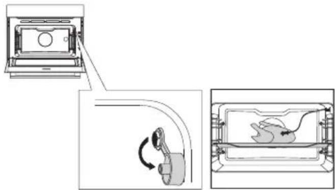 Pelgrim OVS624MAT - Rôtissage avec la sonde thermométrique - 1