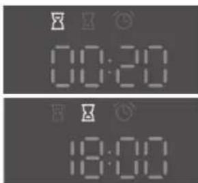 Pelgrim OVM436MAT - Setting the timer - 1