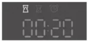 Pelgrim OVM436MAT - Setting a preparation time and end time - 1