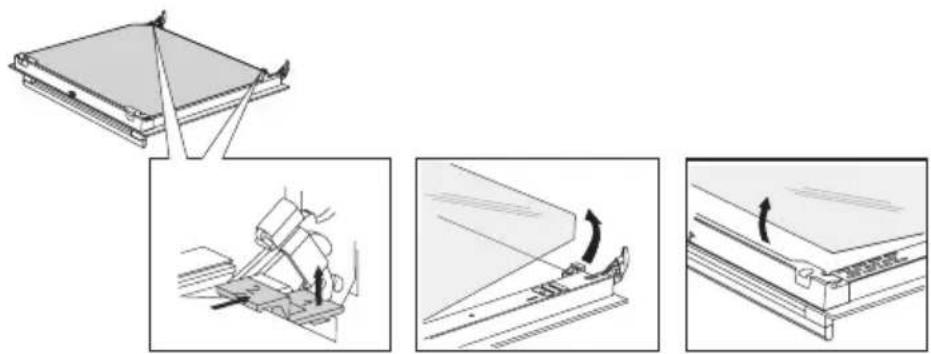 Pelgrim OVM436MAT - Das Glas der Ofentür ausbauen - 1