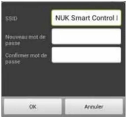NUK Smart Control Multi 310 - Modifier le nom et le mot de passage - 1