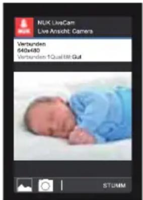 NUK Eco Smart Control 300 - App starten und Livebildetrachten - 3