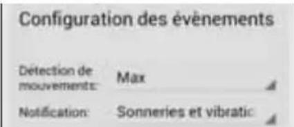 NUK Eco Smart Control 300 - Configuration des événements : - 1