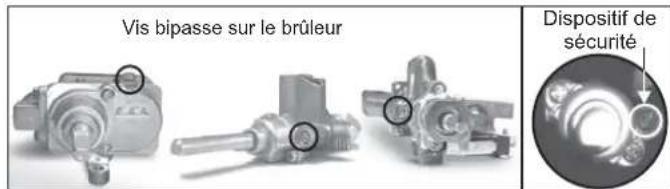 ROSIERES RCG 6911 RB - Modification pour type de gaz different - 2