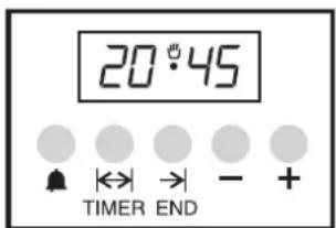 ROSIERES RCG 6911 RB - Setting the correct time: - 2