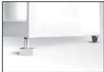 ROSIERES RCG 6911 RB - Hohenverstellbare Fübe und Räder - 4