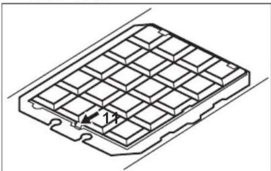 AEG AWH9416AM - Replacing the charcoal filter - optional - 2