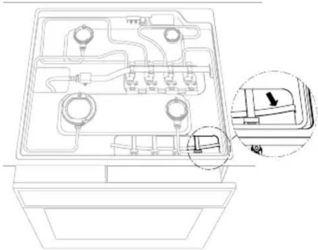 Pelgrim OST373RVS - Four 353/653 en combinaison avec une table de cuisson Pelgrim (ill. 7) - 2