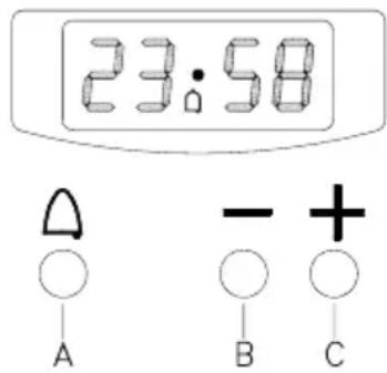Pelgrim OST353ALU - Setting the time of day (if applicable) - 1