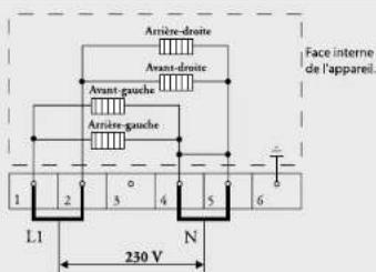 Pelgrim CKT755 - Branchement électrique - 2