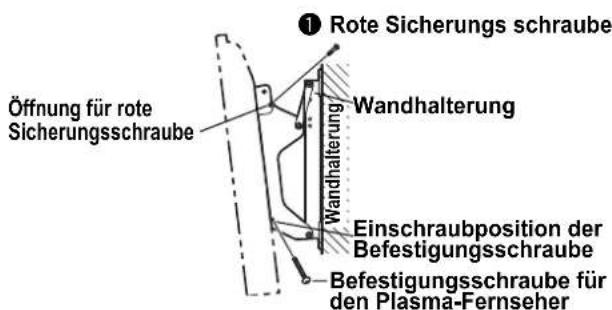 PANASONIC TYWK42PR4W - Abnehmen des Plasma-Fernsehers. - 1