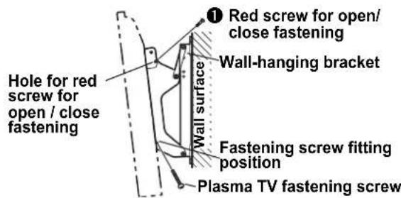 PANASONIC TYWK42PR4W - Removal of plasma TV unit. - 2