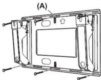 PANASONIC TYWK42PR4W - Montaggio alla parete della staffa per appendervi il teilevisore - 1