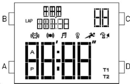 ADIDAS ADH2169 - Affichage de l'heure normale - 2