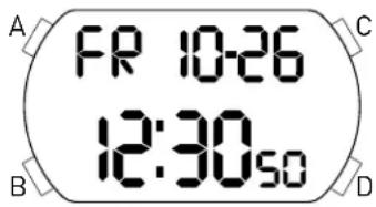 ADIDAS ADH2169 - AJUSTE DE LA ALARMA - 1