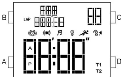 ADIDAS ADH2169 - 定时器设置 - 2