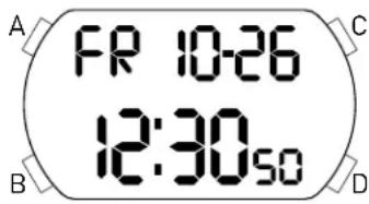 ADIDAS ADH2169 - EINSTELLEN DES WECKERS/ALARMS - 1