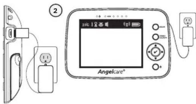 ANGELCARE AC1320 - STAP 1 - OPLADEN VAN DE OUDERUNIT (9 UREN) - 1