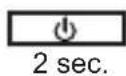 NUK DECT Eco Control+ - ACCENSIONE/SPEGNIMENTO - 2