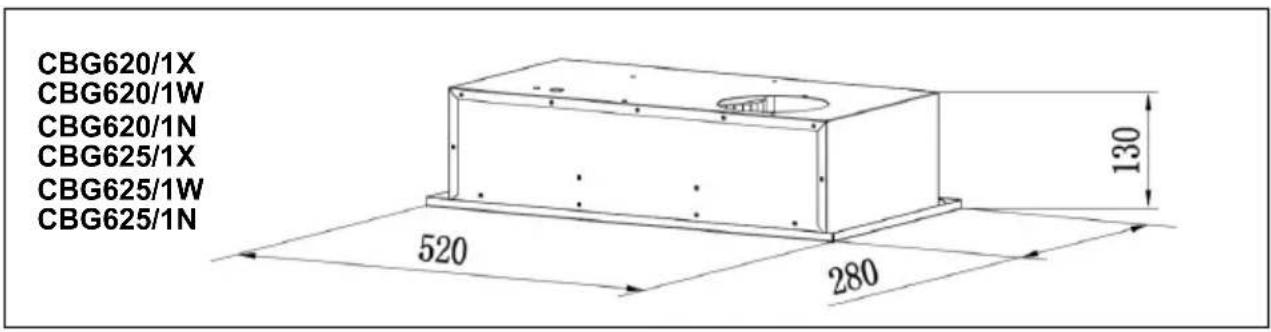 CANDY CBG6201X - Specifications - 1