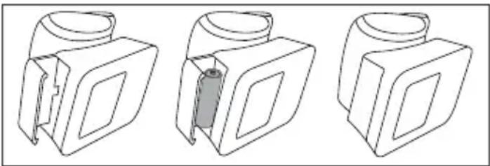 BEURER BC 21 - Messungvorbereiten Batterie einlagen - 1