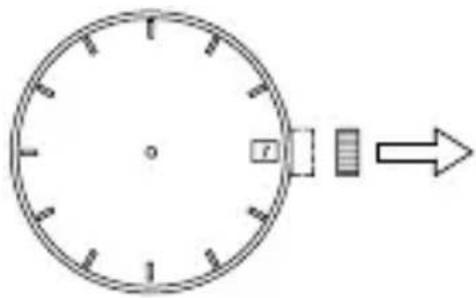 ORIENT Classic EZ09002S - ◆ EINSTELLEN DES DATUMS [FD(46N)] - 1