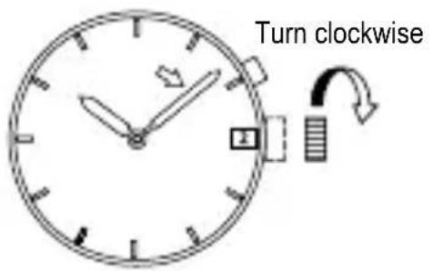 ORIENT Classic EZ09002S - ◆ HOW TO SET THE TIME &amp; THE DATE [EX(46G)] - 3