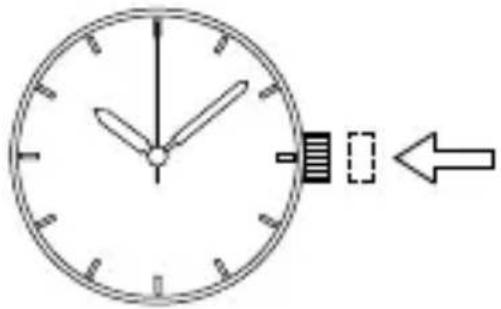 ORIENT Classic EZ09002S - ◆ IMPOSTAZIONE DELL'ORA [EZ(46J), FD(46N), FM(46U)] - 5