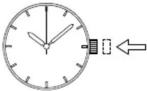 ORIENT Classic EZ09002S - ◆ EINSTELLEN DER UHRZEIT [EW(46F), FH(46S), FT(46R), FR(46X)] - 3