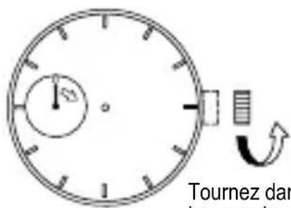 ORIENT Classic EZ09002S - ◆ RÉGLAGE DE L'HEURE ET DE LA DATE [EX(46G)] - 2