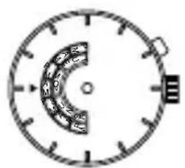 ORIENT Sports EU07005B - Esempio: passaggio da SUN (domenica) AM a MON (lunedi) AM - 3