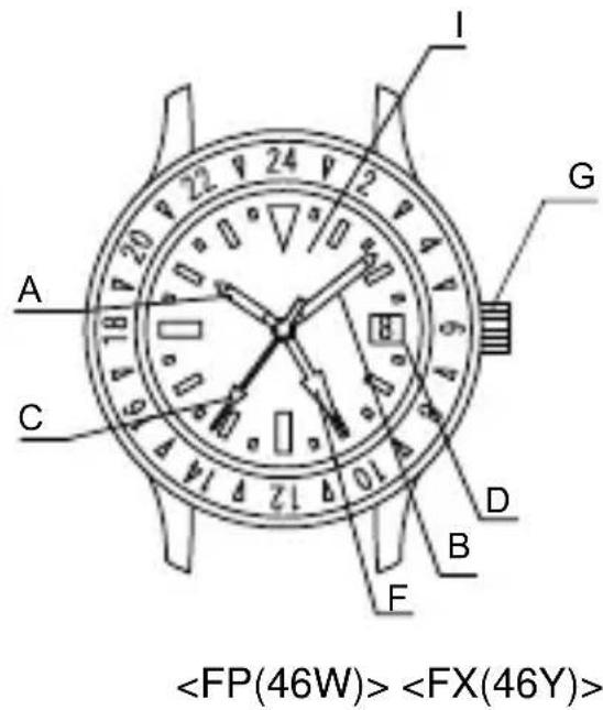 ORIENT Sports EU07005B - NAME DER EINZELTEILE - 5