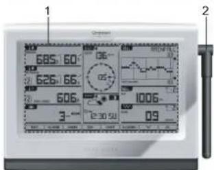 OREGON SCIENTIFIC WMR300A - UNIDADE PRINCIPAL - 1