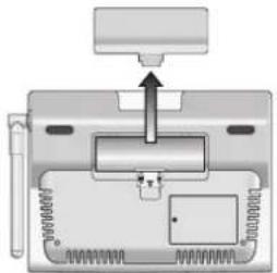 OREGON SCIENTIFIC WMR300A - INSTALLATION DER BATTERIEN DER BASISEINHEIT - 1