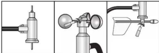 OREGON SCIENTIFIC WMR300A - PLAATSEN WINDSENSOR - 1