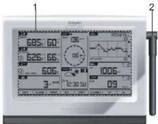 OREGON SCIENTIFIC WMR300A - UNITE PRINCIPALE - 1