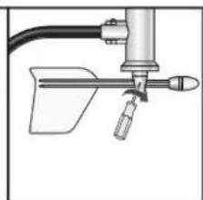 OREGON SCIENTIFIC WMR300A - 設定風向感應器 - 3