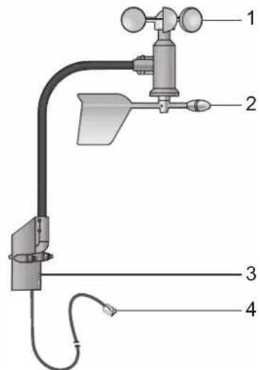 OREGON SCIENTIFIC WMR300A - WIND SENSOR - 1