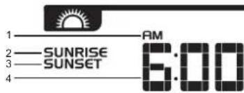 OREGON SCIENTIFIC WMR300A - SUNRISE/SUNSET - 1