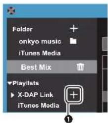 PIONEER XDP20 - Creating a play list with "X-DAP Link" - 1
