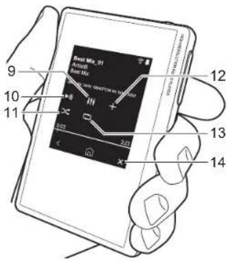 PIONEER XDP20 - > Vor dem Start > Teilenamen > Erste Einrichtung > Wiedergabe - 3