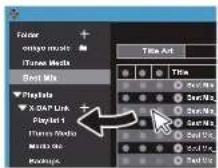 PIONEER XDP20 - Cómo crear una lista de reproducción con "X-DAP Link" - 4