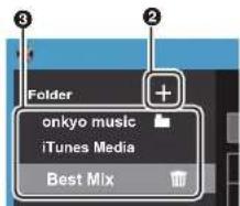 PIONEER XDP20 - Creating a play list with "X-DAP Link" - 2