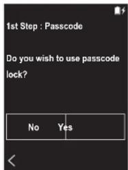 PIONEER XDP20 - ■ 1. Passcode - 1