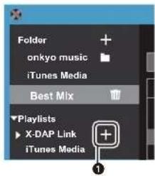 PIONEER XDP20 - Cómo crear una lista de reproducción con "X-DAP Link" - 1